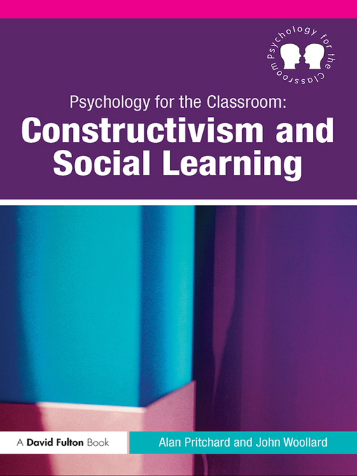 Title details for Psychology for the Classroom by Alan Pritchard - Available